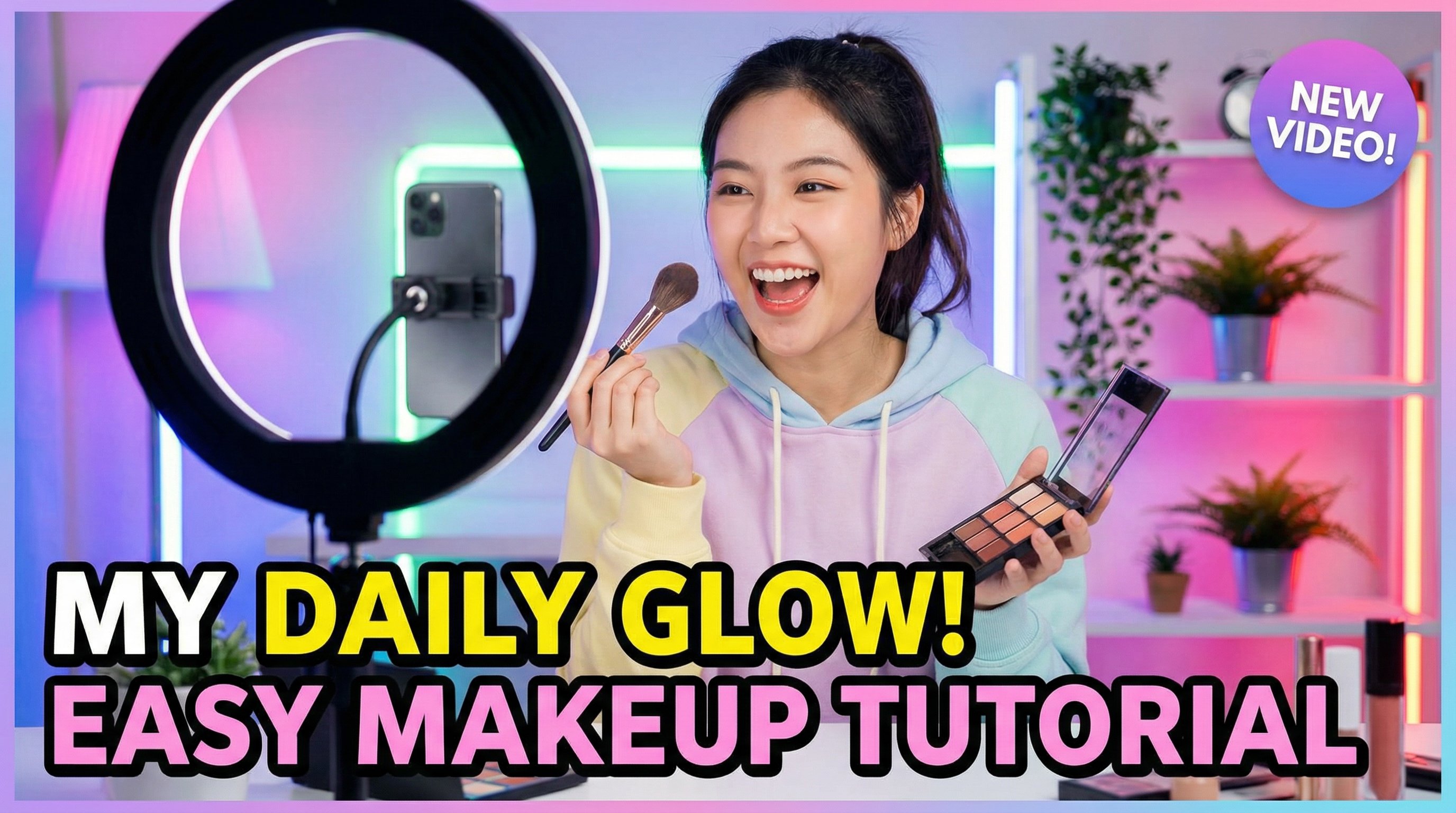 糖心vlog美妆视频教程